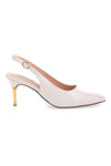 Décolleté Nude Slingback Effetto Vernice MARIELLA BURANI 51260