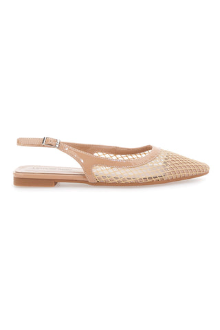 Balerinke slingback Beige Le Havre Paris XQJ52012