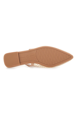 Balerinke slingback Beige Le Havre Paris XQJ52012