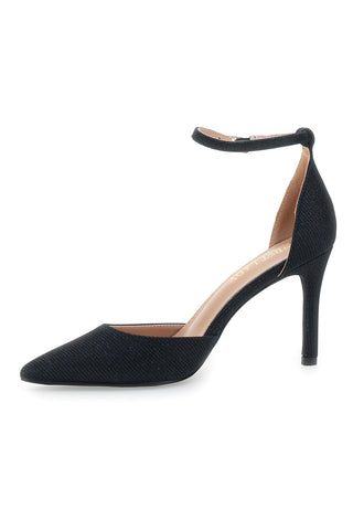 Črne čevlje z zapestnico FIRST LADY P582