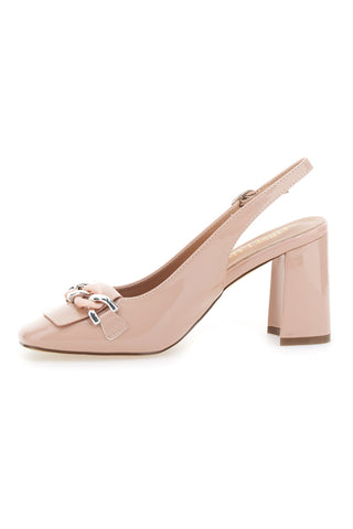 Décolleté Slingback Nude s sponko FIRST LADY 586