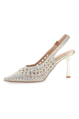 Décolleté Sling-back Oro First Lady P588
