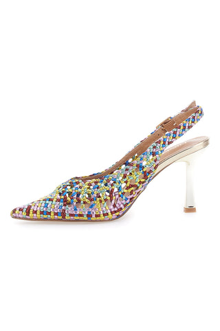 Décolleté Sling-back Multicolor First Lady P588