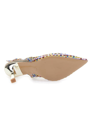 Décolleté Sling-back Multicolor First Lady P588