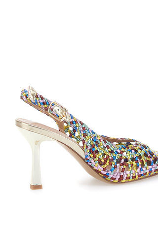 Décolleté Sling-back Multicolor First Lady P588