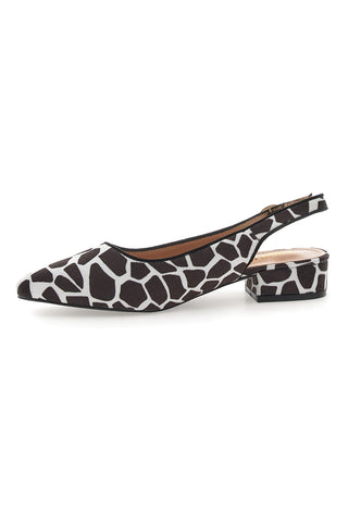Balerine Slingback Zebrate a Punta FIRST LADY P553