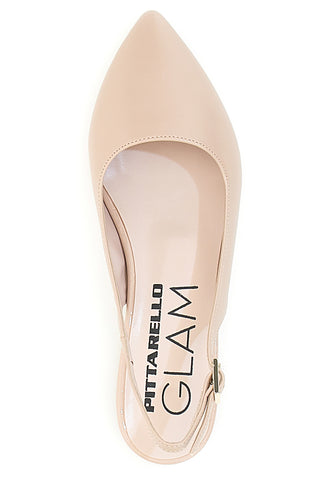 Balerinke Slingback Nude PITTARELLO GLAM 2883