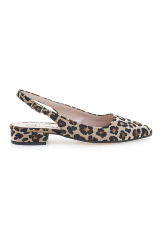Balerine Slingback Leopardate PITTARELLO GLAM 2883