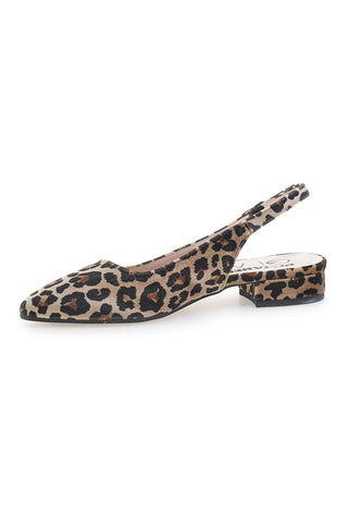 Balerine Slingback Leopardate PITTARELLO GLAM 2883