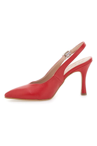 Rdeče čevlje s peto Pittarello Vogue 487