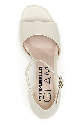 Sandali Burro s srednjim blokastim peto PITTARELLO GLAM 5370