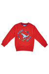 Majica Garzata Pitt Kids 03086 Rdeča