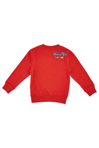Majica Garzata Pitt Kids 03086 Rdeča
