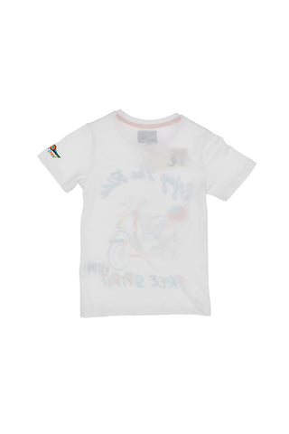 Majica Pitt Kids 03079 Bela