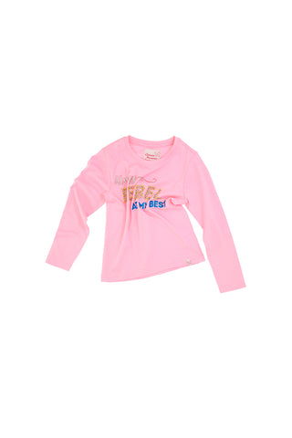 Majica z dolgimi rokavi Grazie Mamma 04053 Roza