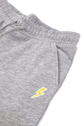 Sive hlače z vezenim logotipom Pitt Kids PT-B-FP-05022