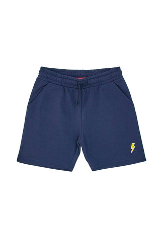Kratke hlače Temno modra kombinezon z vezenim logotipom Pitt Kids PT-B-SP-05023