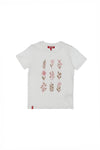 Bela majica z kratkimi rokavi Pitt Kids 05050