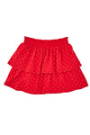 Rdeča krila z belimi pikami Pitt Kids PT-G-SK-05061
