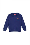 Modra majica z zadrgo Pitt Kids 050563