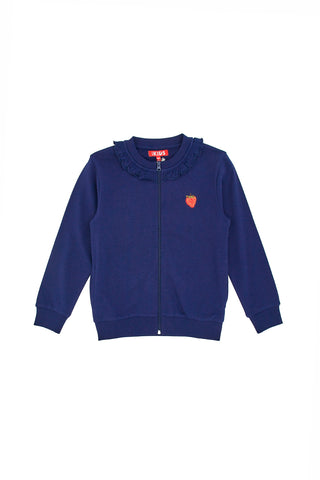Modra majica z zadrgo Pitt Kids 050563