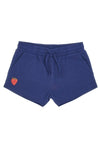 Hlače Modra kombinezon z vezenim jagodami Pitt Kids PT-G-SP-05065