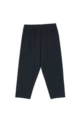 Črne legice 7/8 z logotipom Pitt Kids PT-G-LG-05073