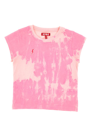 Roza majica z učinkom tie-dye Pitt Kids PT-G-T-05077
