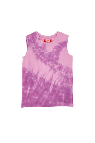 Majica z rokavi Purple Tie-Dye Pitt Kids PT-G-T-05078