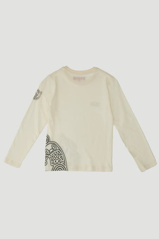 Majica z dolgimi rokavi in okroglim izrezom PITT KIDS 6008