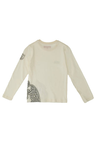 Majica z dolgimi rokavi in okroglim izrezom PITT KIDS 6008
