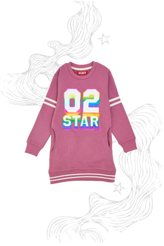 Svetlobni pulover z holografskim potiskom PITT KIDS 6032