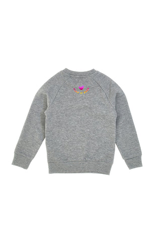 Svetlobni pulover z holografskim potiskom PITT KIDS 6032