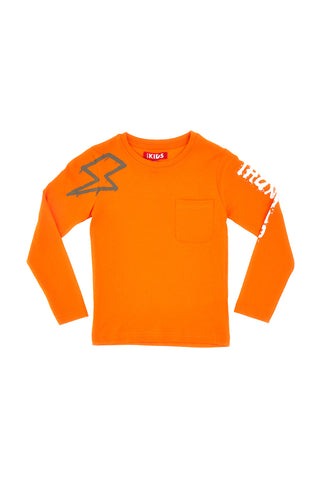 Majica z okroglim vratnim izrezom in dolgimi rokavi PITT KIDS 6024