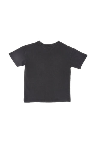 Črna majica s potiskom na prsih Pitt Kids PT-K-T-7025