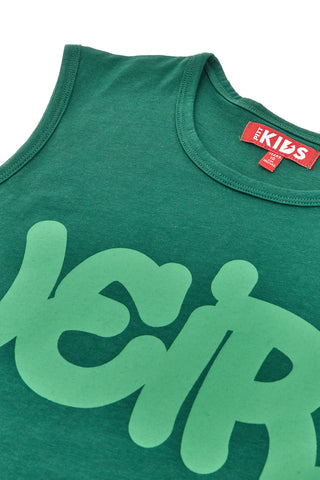 Zeleni brezrokavnik s potiskom Pitt Kids PT-K-T-7038