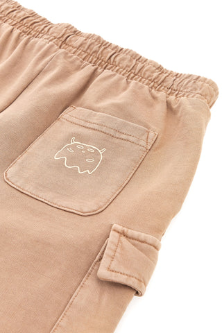 Rjave hlače z žepi PITT KIDS PT-K-SH-7039