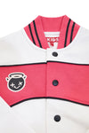 Dvobarvna majica varsity z notranjostjo iz flisa Pitt Kids PT-KF-8006