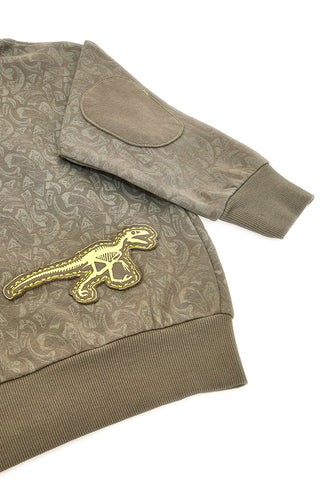 Zelena kapuco in notranji zadrgo Pitt Kids PT-KF-8003