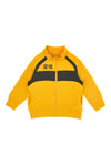 Rumena majica z zadrgo in črnimi detajli Pitt Kids PT-KF-8008