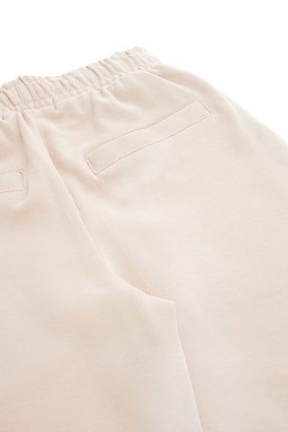 Široke bež hlače s stranskimi zakovicami Pitt Kids PT-KP-8022