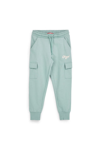 Zelene hlače s tovornimi žepi Pitt kids PT-G-F-9005