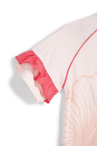 Roza majica z žepom Pitt kids PT-G-T-9001