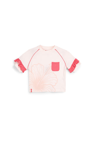Roza majica z žepom Pitt kids PT-G-T-9001