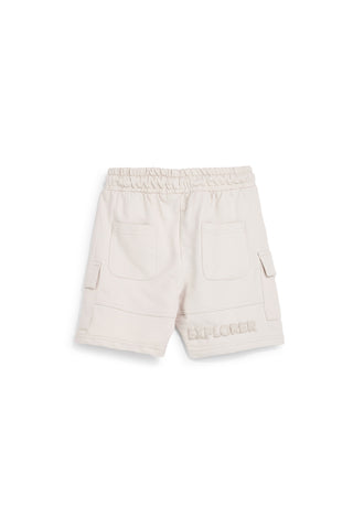 Bež kratke hlače s tovornimi žepi Pitt kids PT-B-S-9008