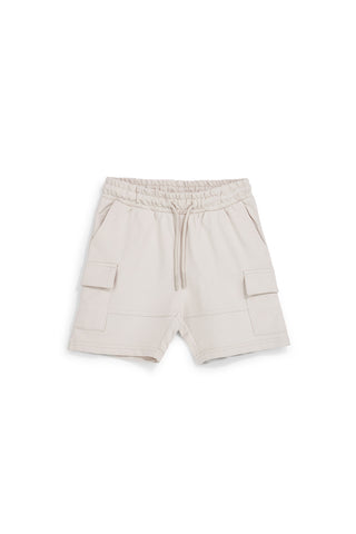 Bež kratke hlače s tovornimi žepi Pitt kids PT-B-S-9008