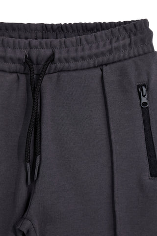 Kratke sive hlače z vrvico Pitt kids Pt-b-sh-9027