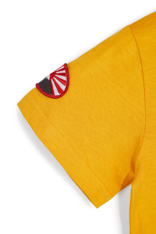 Rumena majica z žepom Pitt kids Pt-b-t-9025