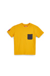 Rumena majica z žepom Pitt kids Pt-b-t-9025