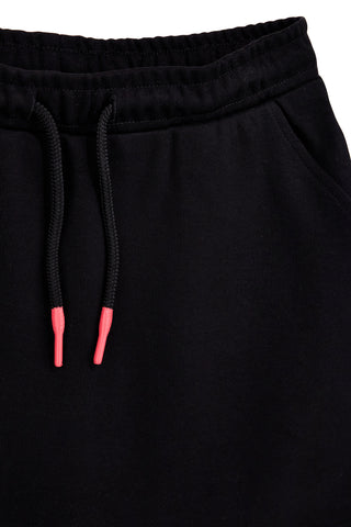 Črno-bela bombažna majica in krilo Pitt kids Pt-b-9051